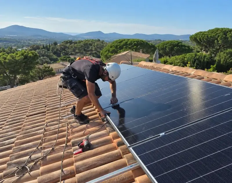 Installateur panneaux solaires Treffléan — pose photovoltaïque sur toiture